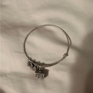 Alex and Ani Monopoly House Silver Dangle Bracelet